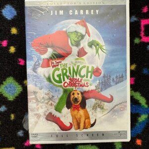 HOW THE GRINCH‎ STOLE CHRISTMAS COLLECTOR’S EDITION DVD (SEALED)